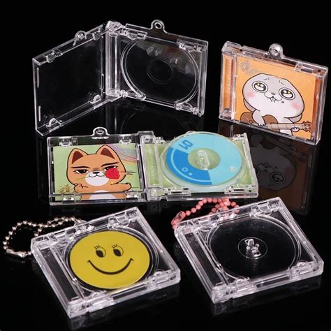 nfc album keychains|mini cd case keychain.